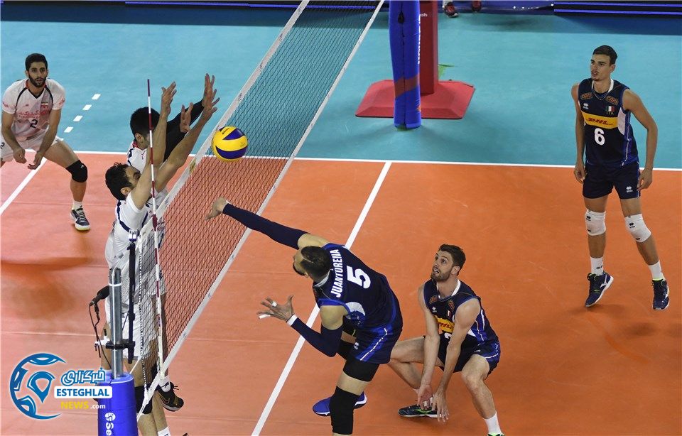 والیبال ایتالیا و ایران