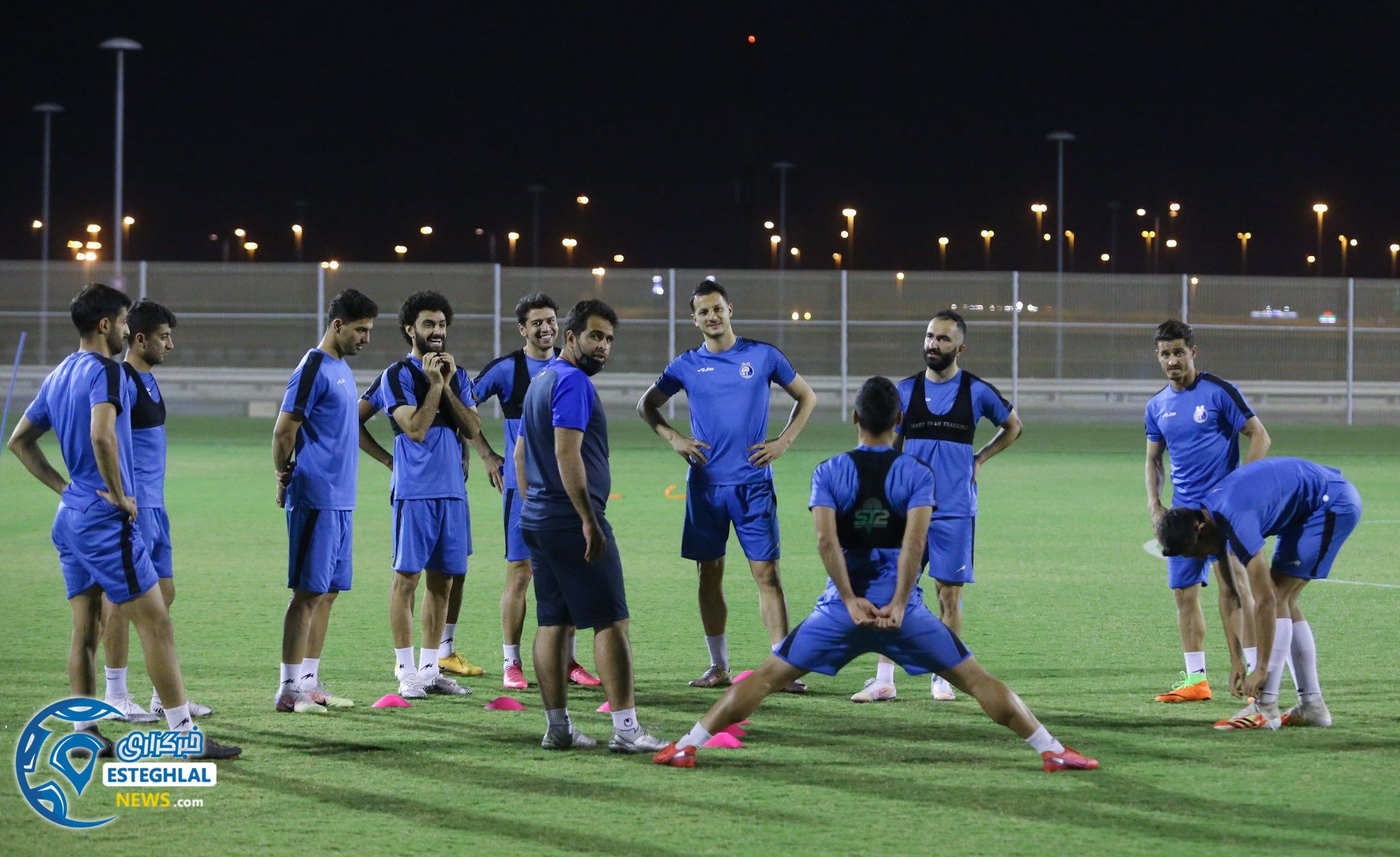 تمرین استقلال در جده