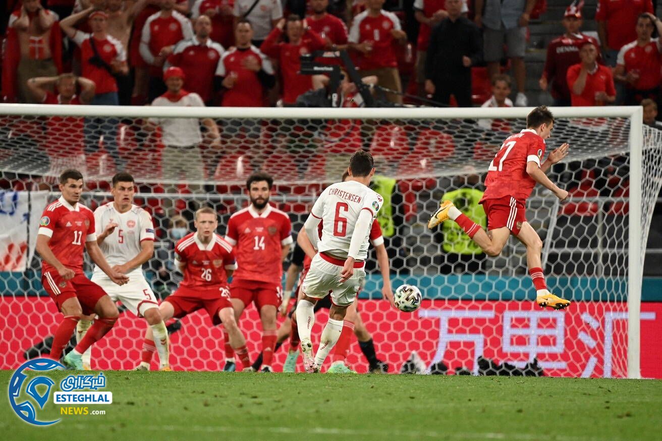 روسیه 1-4 دانمارک