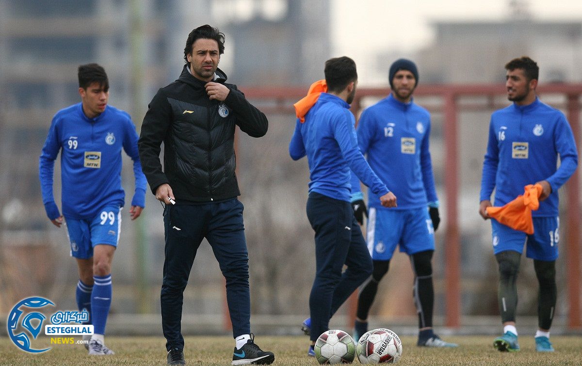 تمرین استقلال 5 بهمن  ماه 97