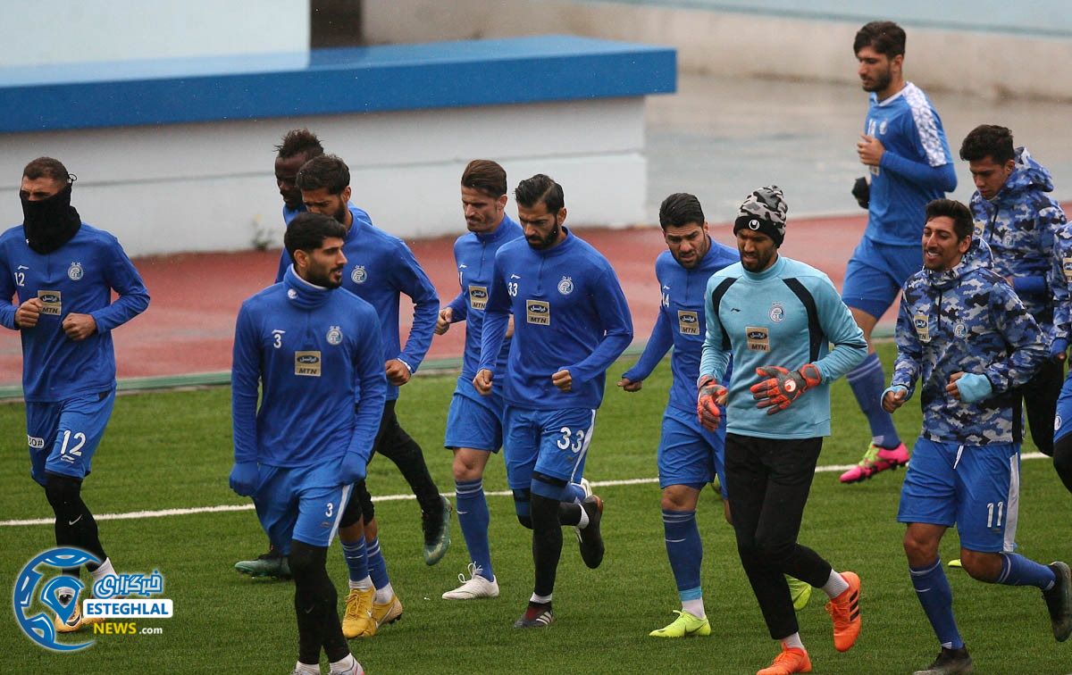 تمرین استقلال 6 فروردین 98