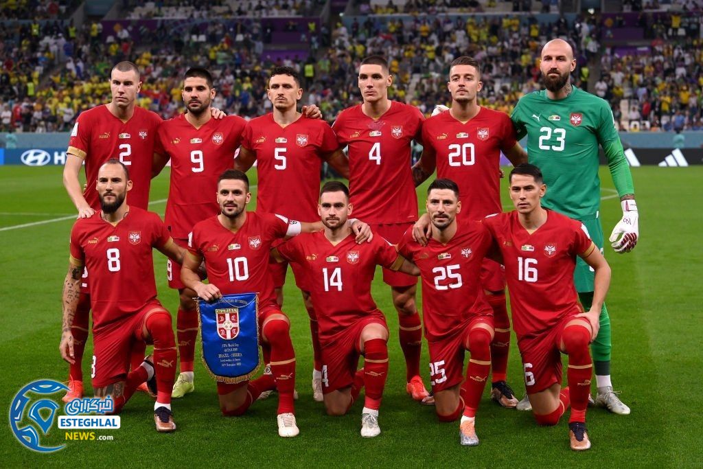 برزیل 2-0 صربستان