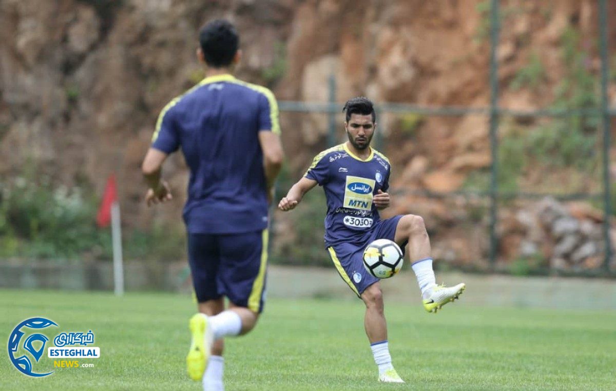 تمرین استقلال چهارشنبه 20 تیر 1397