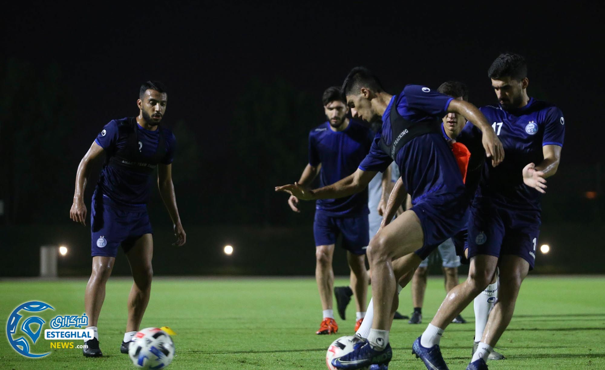 تمرین استقلال در دوحه