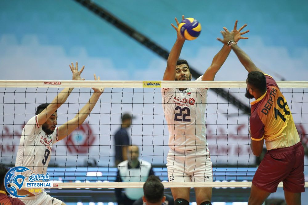 دیدار تیم های ملی والیبال ایران و سریلانکا