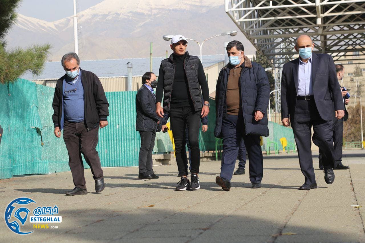 بازدید آجورلو از ورزشگاه آرارات