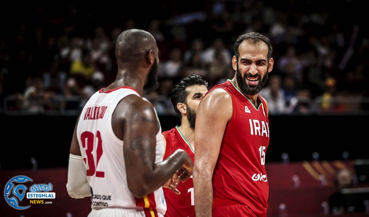 دیدار تیم ملی بسکتبال ایران و آنگولا