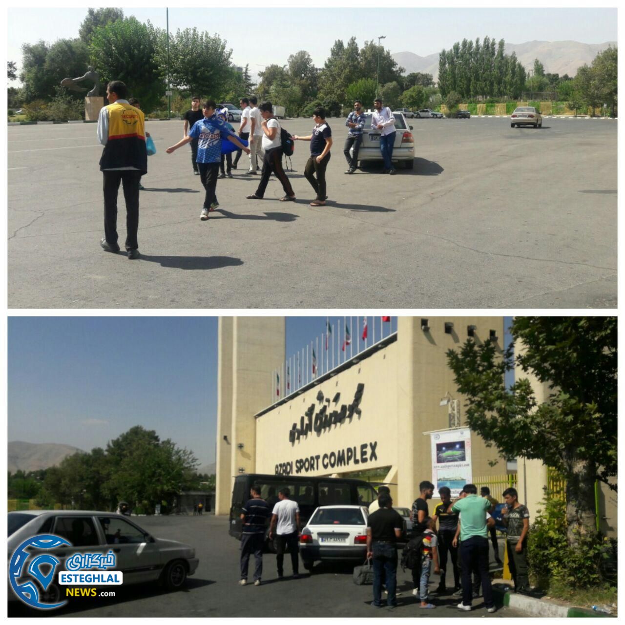 حاشیه دیدار استقلال و پدیده