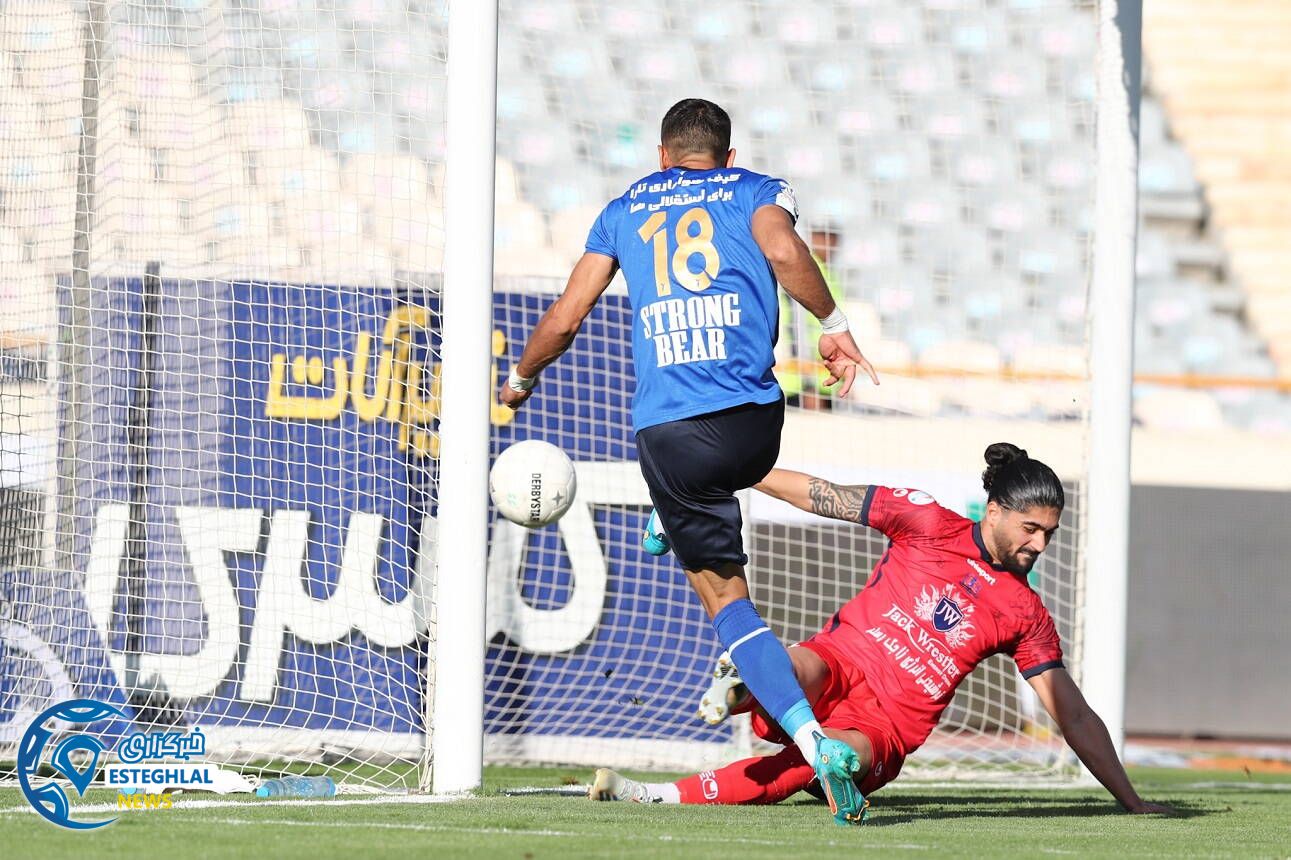 استقلال(تاج) 3-1 نساجی مازندران