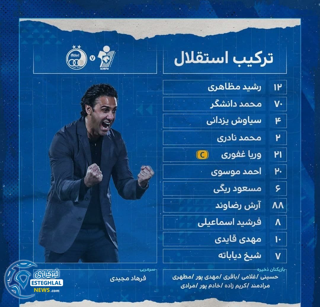 ترکیب استقلال مقابل پیکان