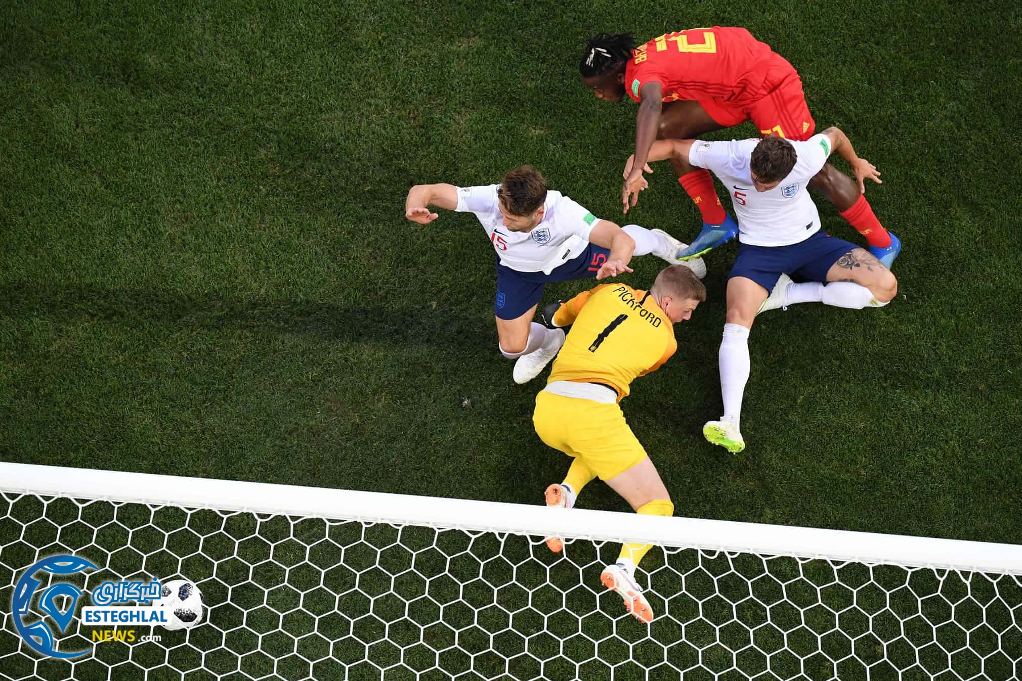 دیدار انگلیس و بلژیک