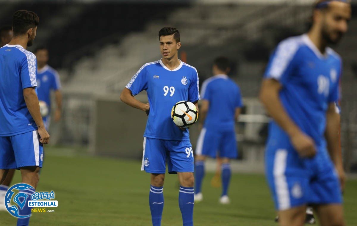 تمرین استقلال یکشنبه 25 شهریور 97 دوحه قطر