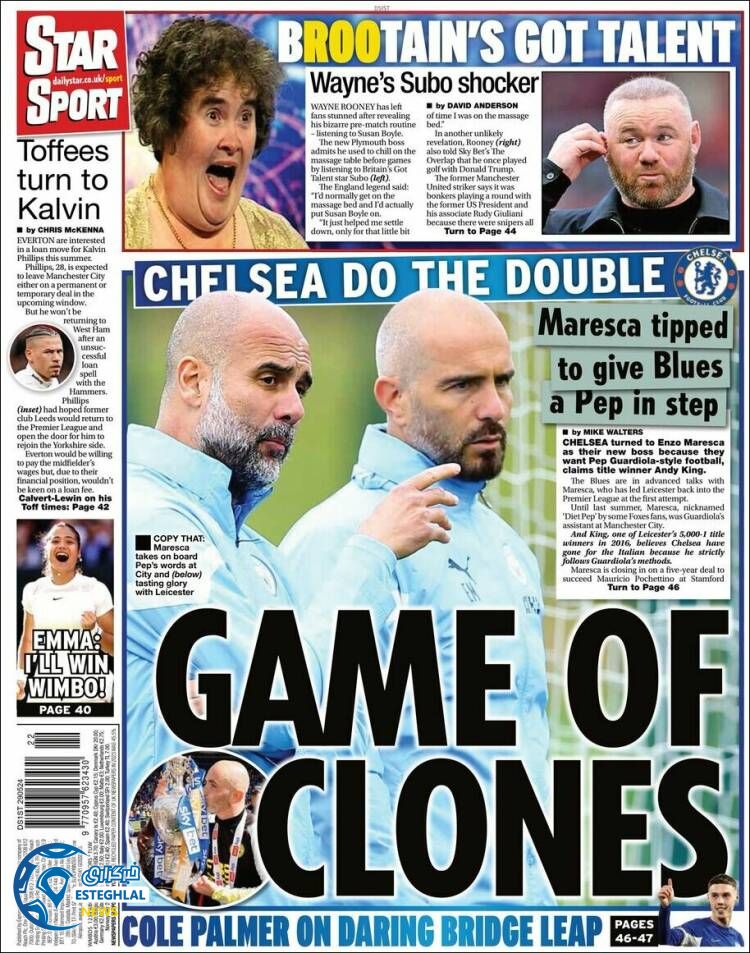 روزنامه ورزشی استار اسپورت چهارشنبه 9 خرداد 1403 