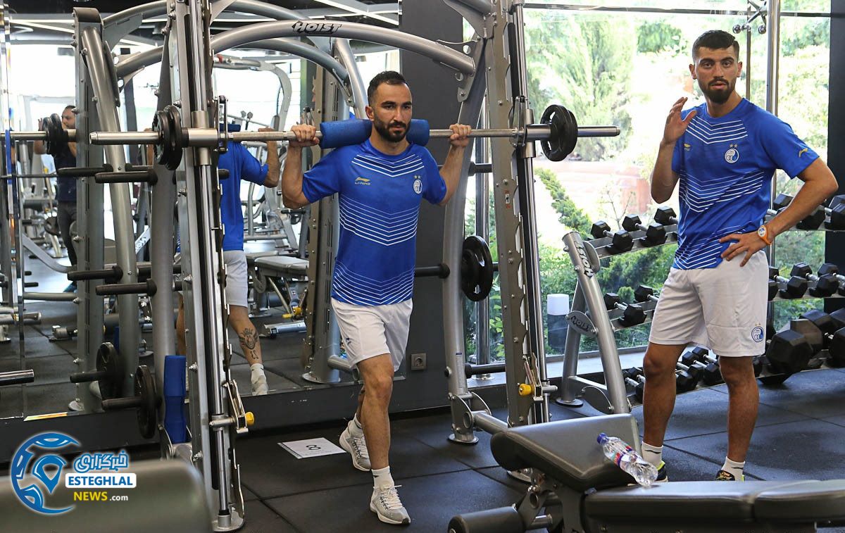 تمرین وزنه استقلال