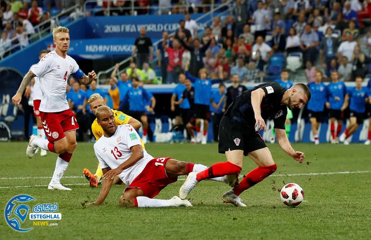 دیدار کرواسی و دانمارک