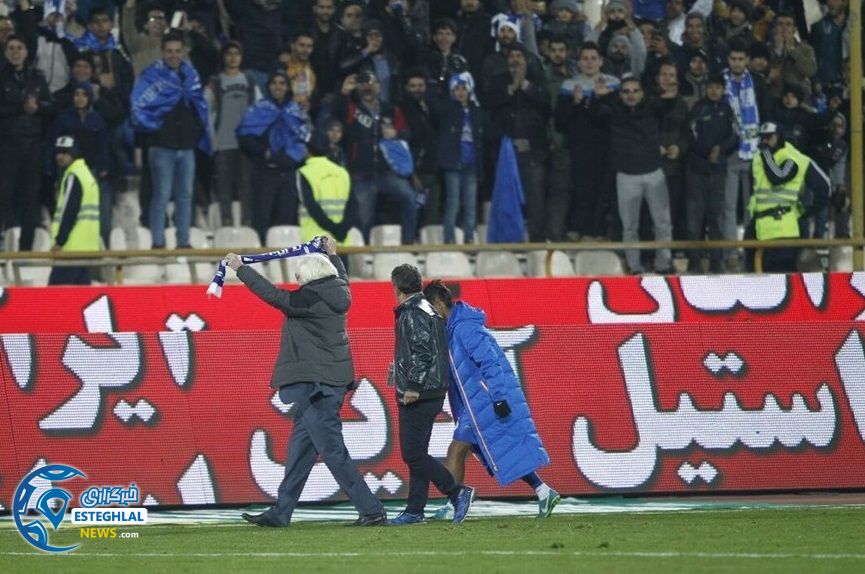 خوشحالی شفر بعد از برد مقابل سپاهان