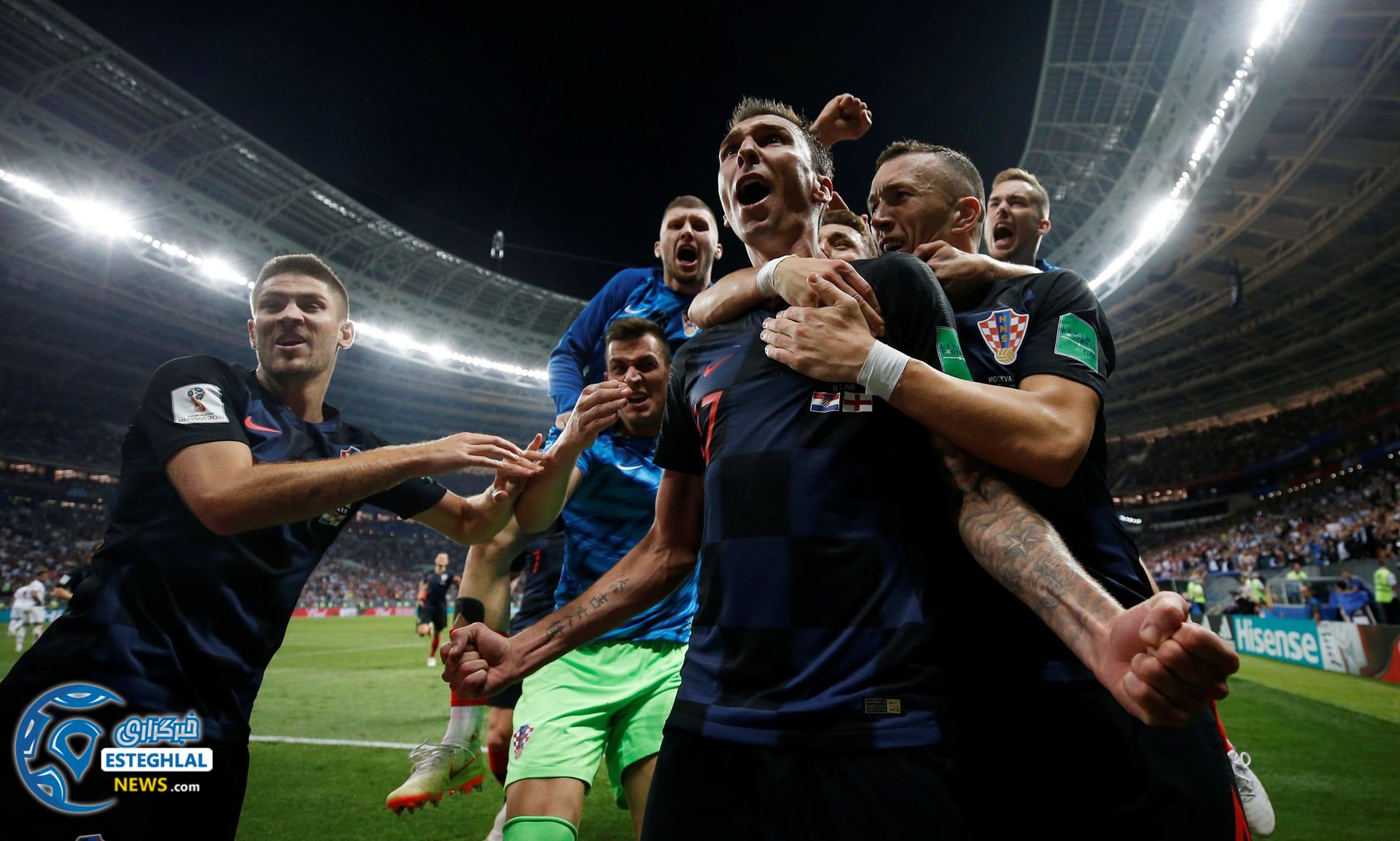 دیدار کرواسی و انگلیس