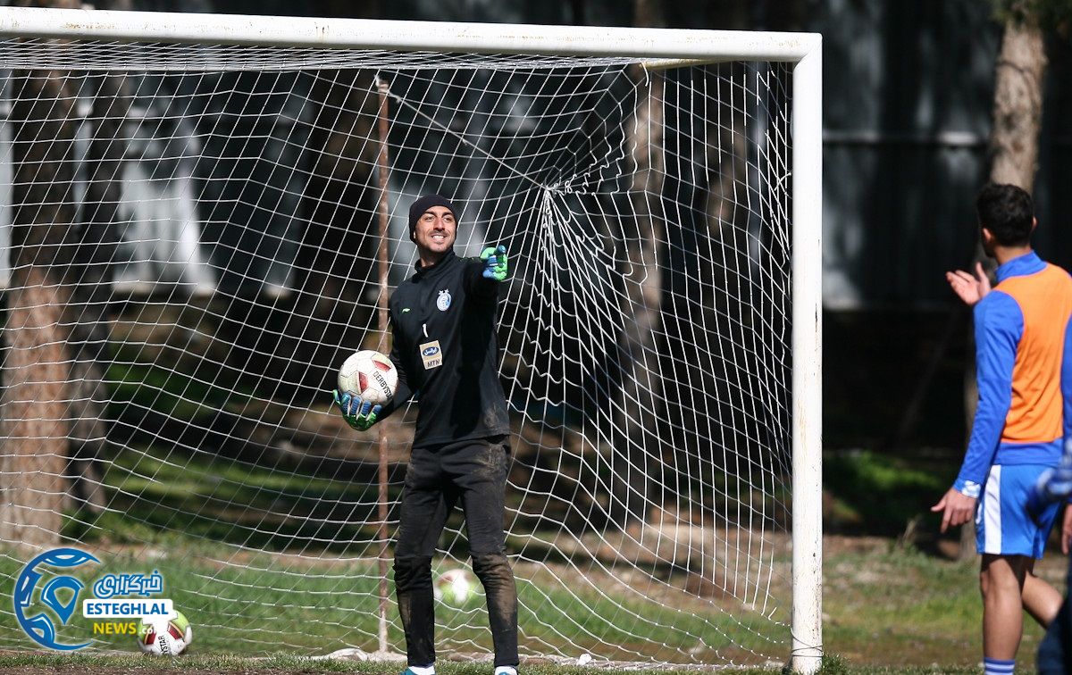 تمرین استقلال 23 بهمن ماه 97