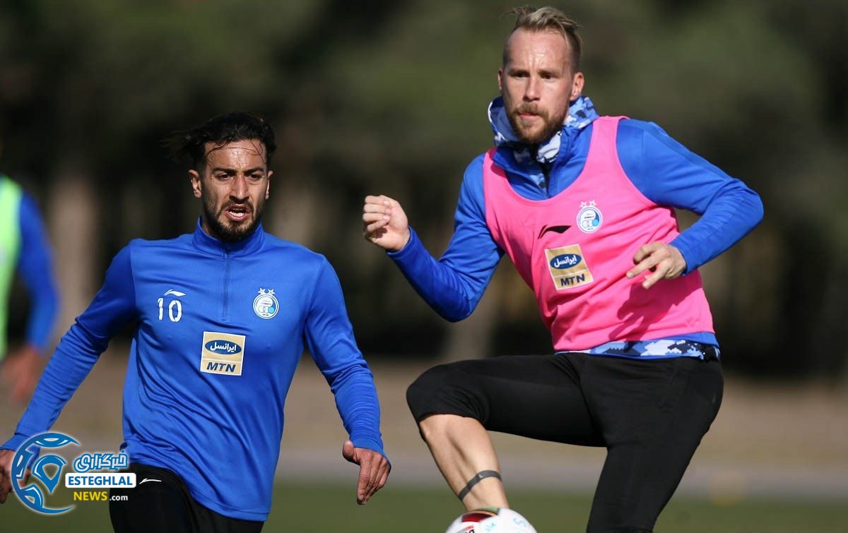 تمرین استقلال 1 آذر 97