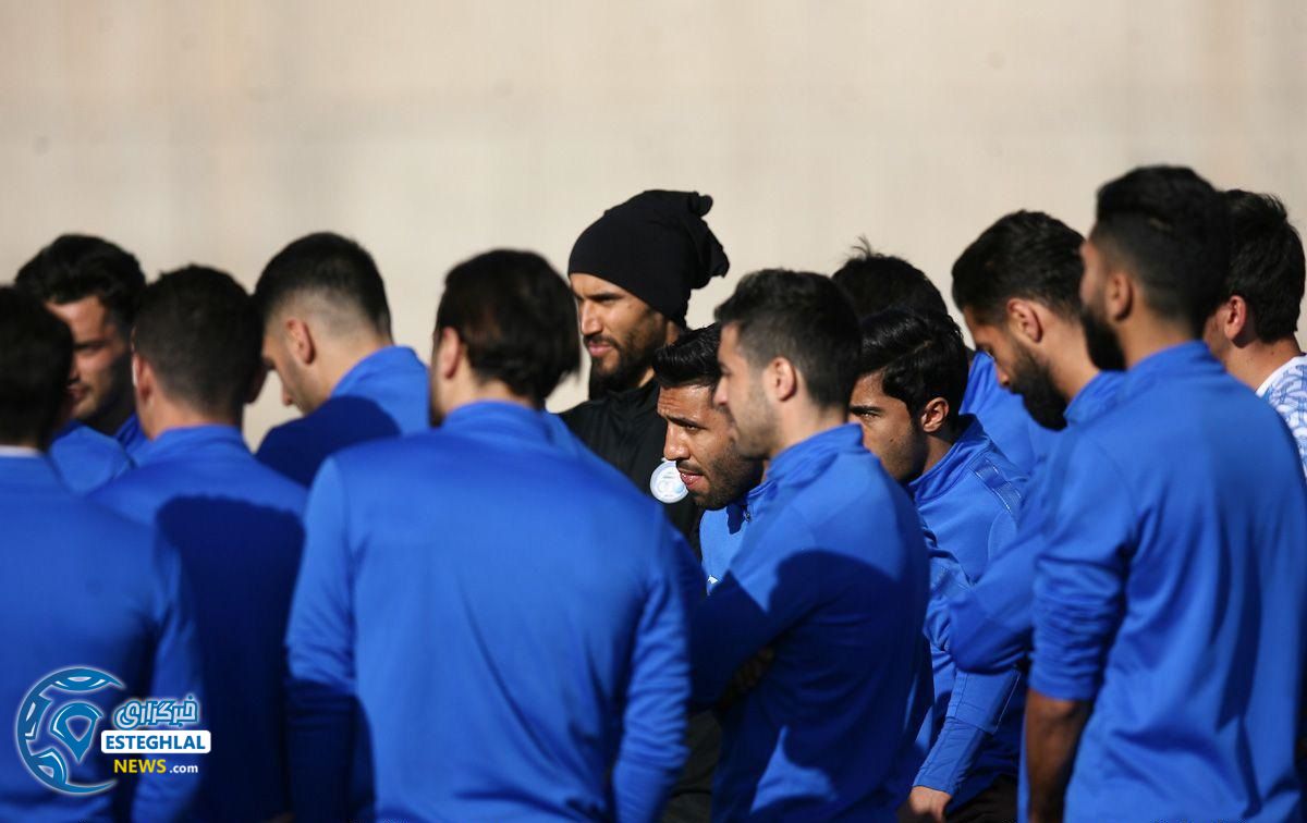 تمرین استقلال 21 بهمن  ماه 97