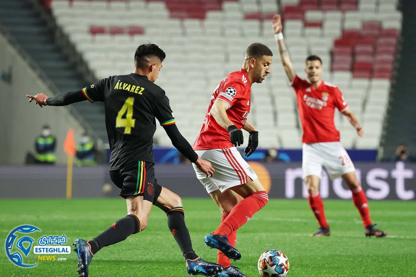 بنفیکا 2-2 آژاکس