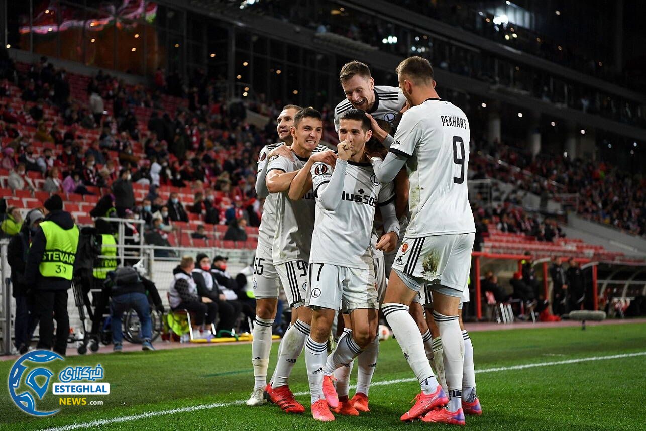 اسپارتاک مسکو 0-1 لژیا