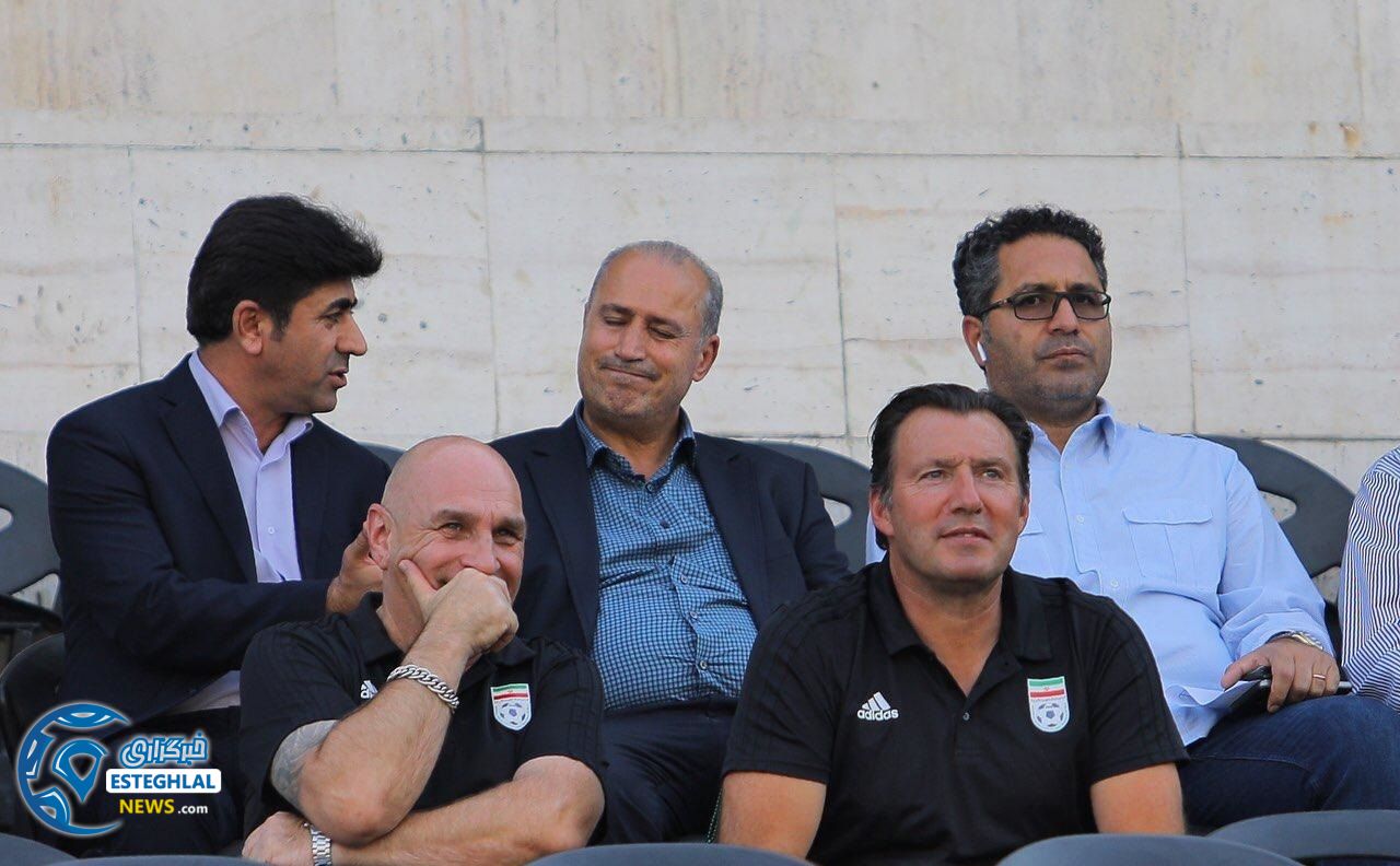 دیدار تدارکاتی تیم ملی و تیم ملی امید ایران