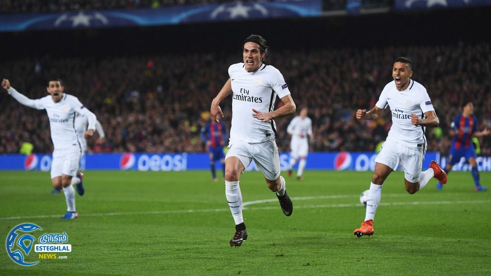 لیگ قهرمانان اروپا دیدار بارسلونا و پاری سن ژرمن