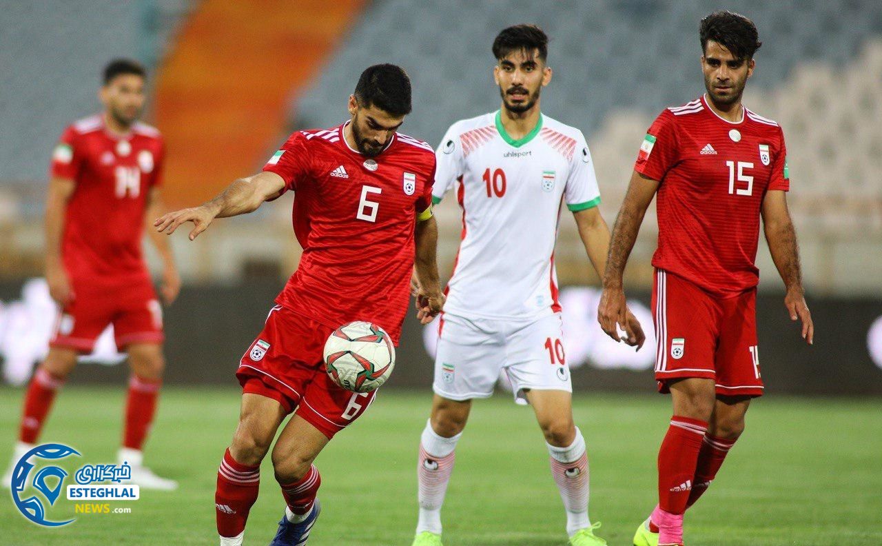 دیدار تدارکاتی تیم ملی و تیم ملی امید ایران