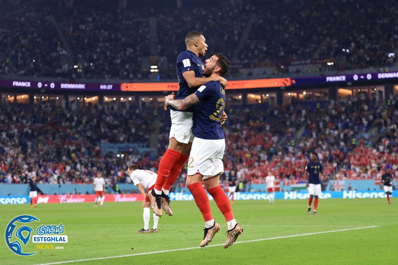 فرانسه 2-1 دانمارک