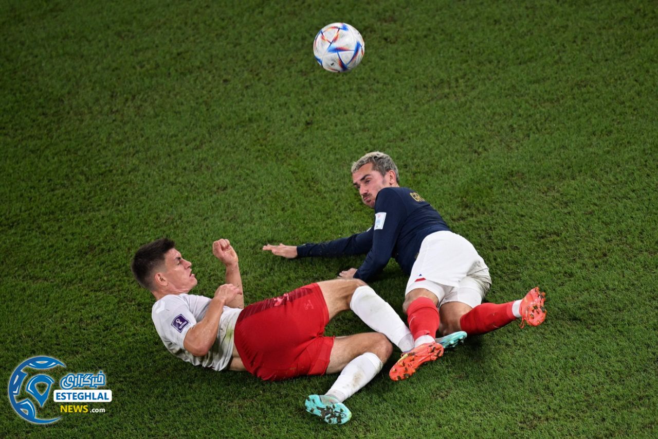 فرانسه 2-1 دانمارک