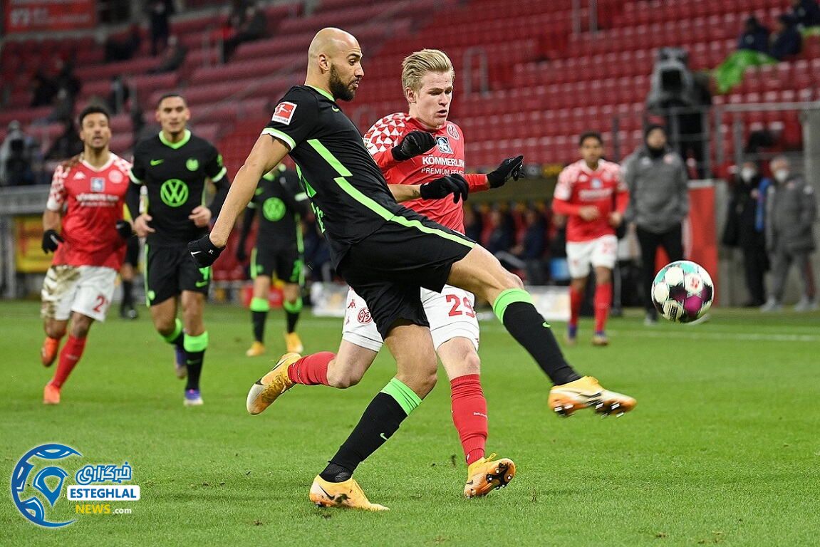 ماینتس 0-2 ولفسبورگ