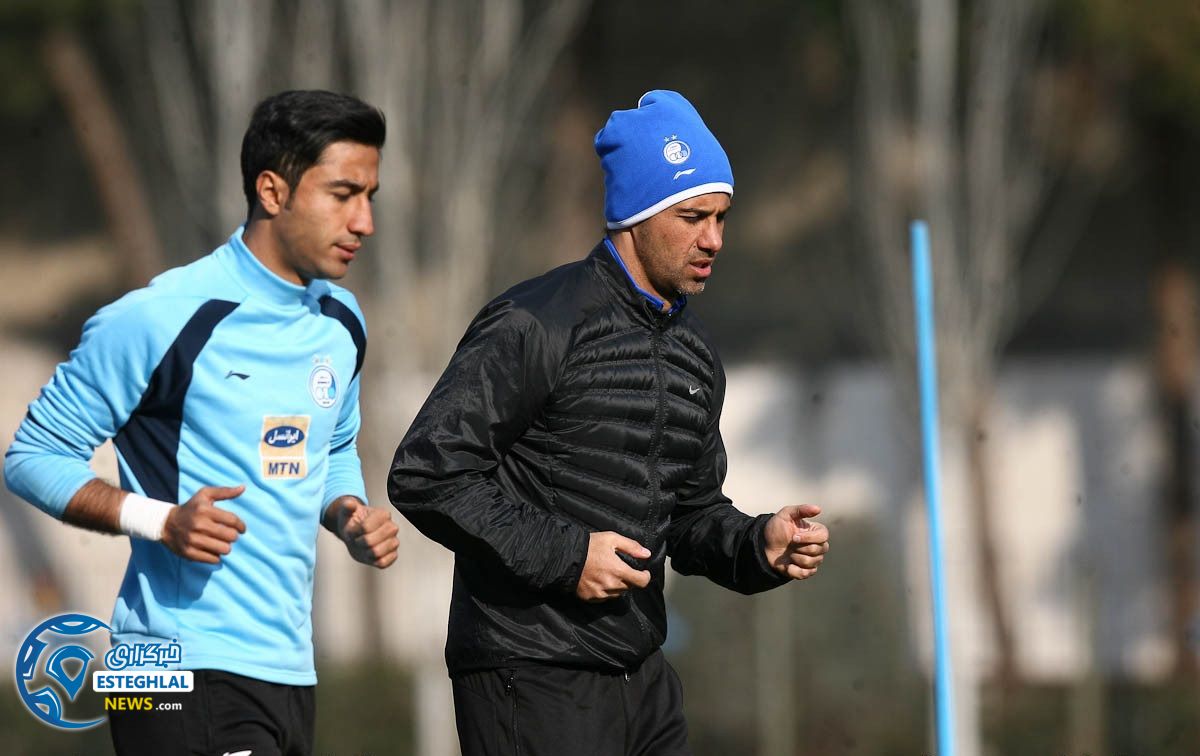 تمرین استقلال 30 بهمن ماه 97