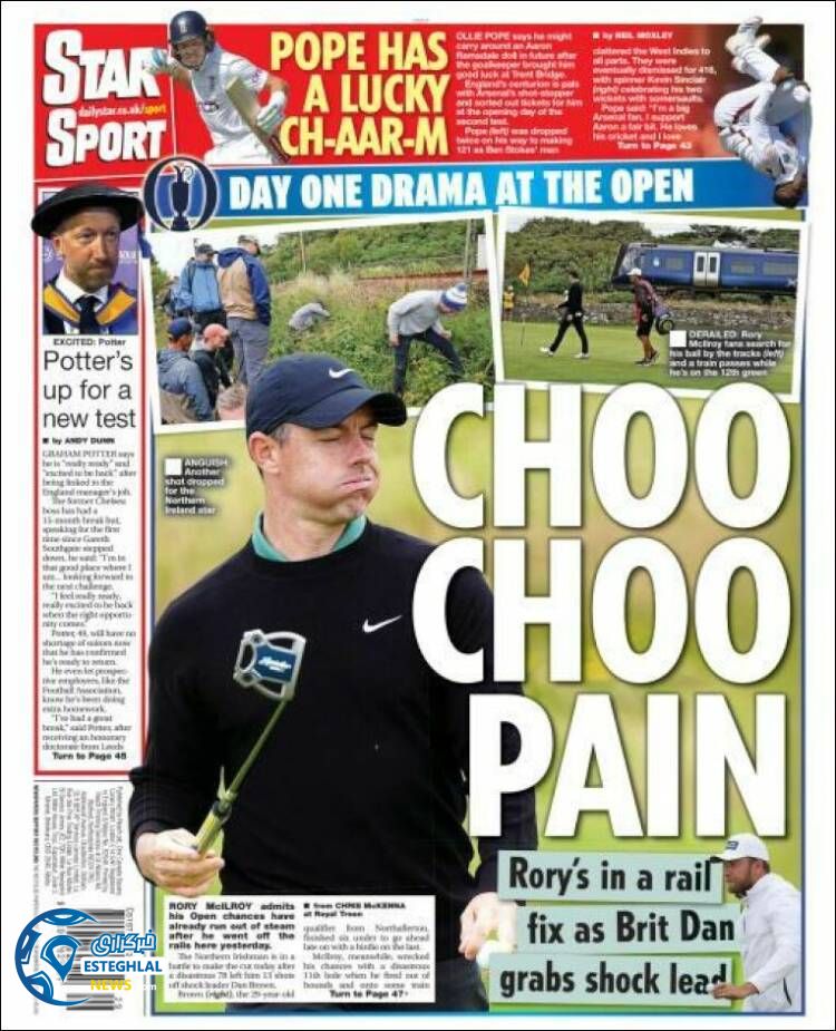 روزنامه  ورزشی استار اسپورت جمعه 29 تیر 1403 