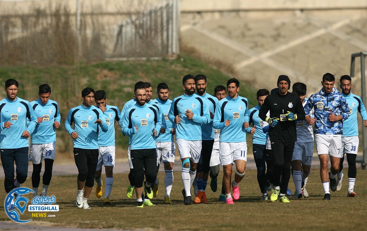 تمرین استقلال 3 بهمن  ماه 97