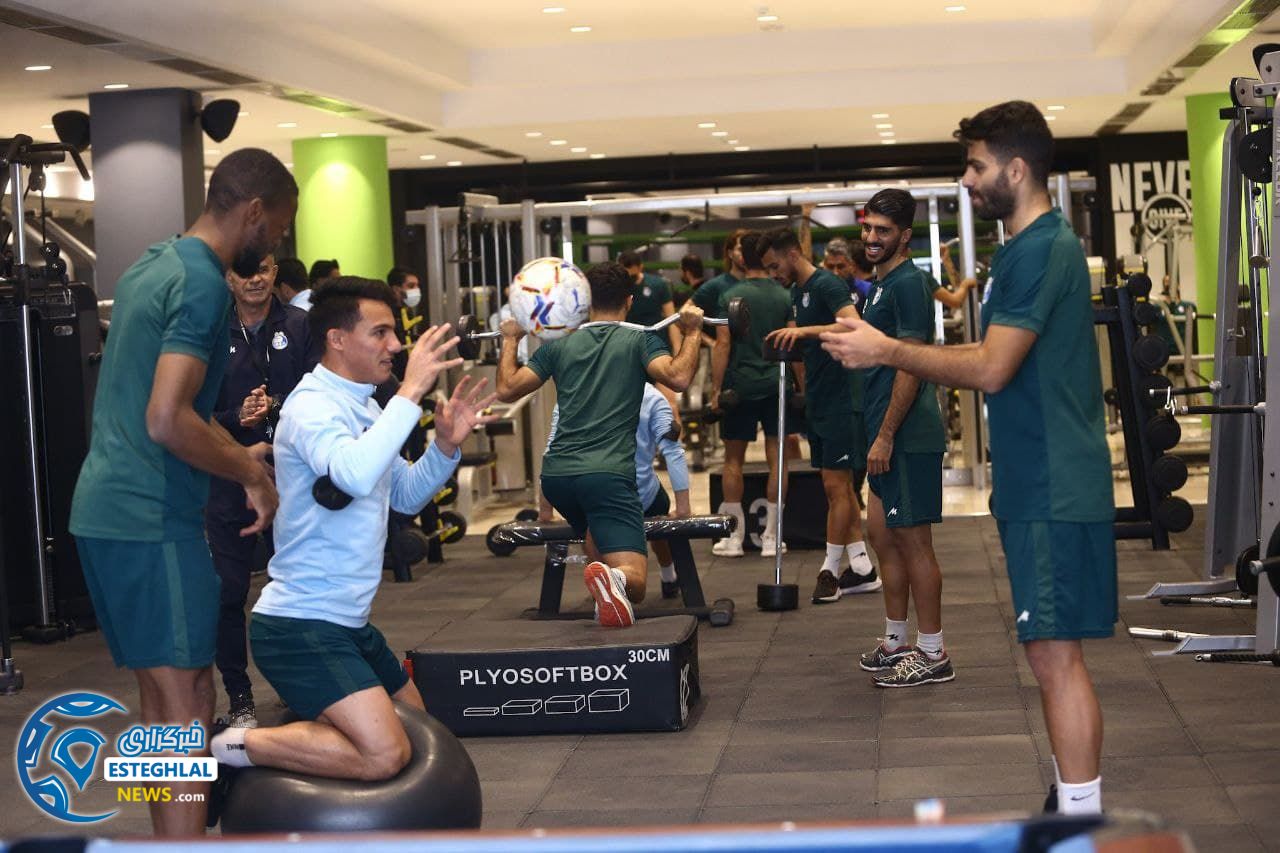 تمرین بدنسازی استقلال