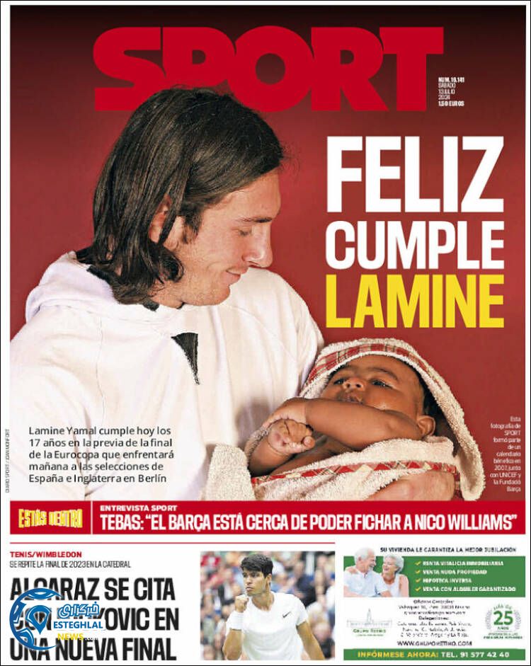 روزنامه ورزشی اسپورت شنبه 23 تیر 1403 