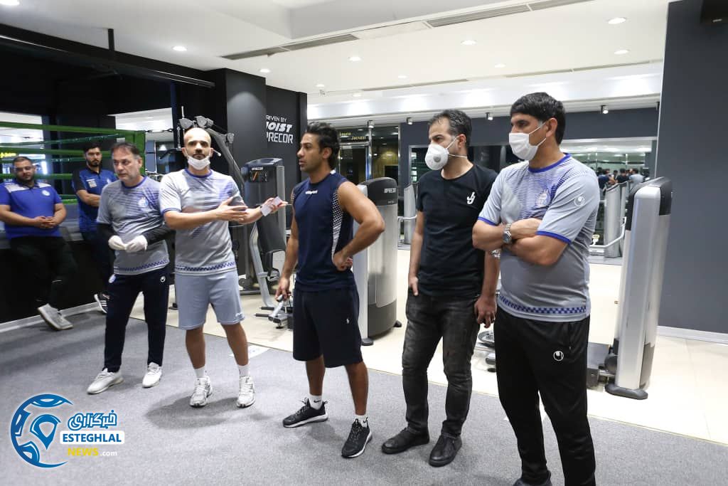 تمرین استقلال 24 خرداد 99