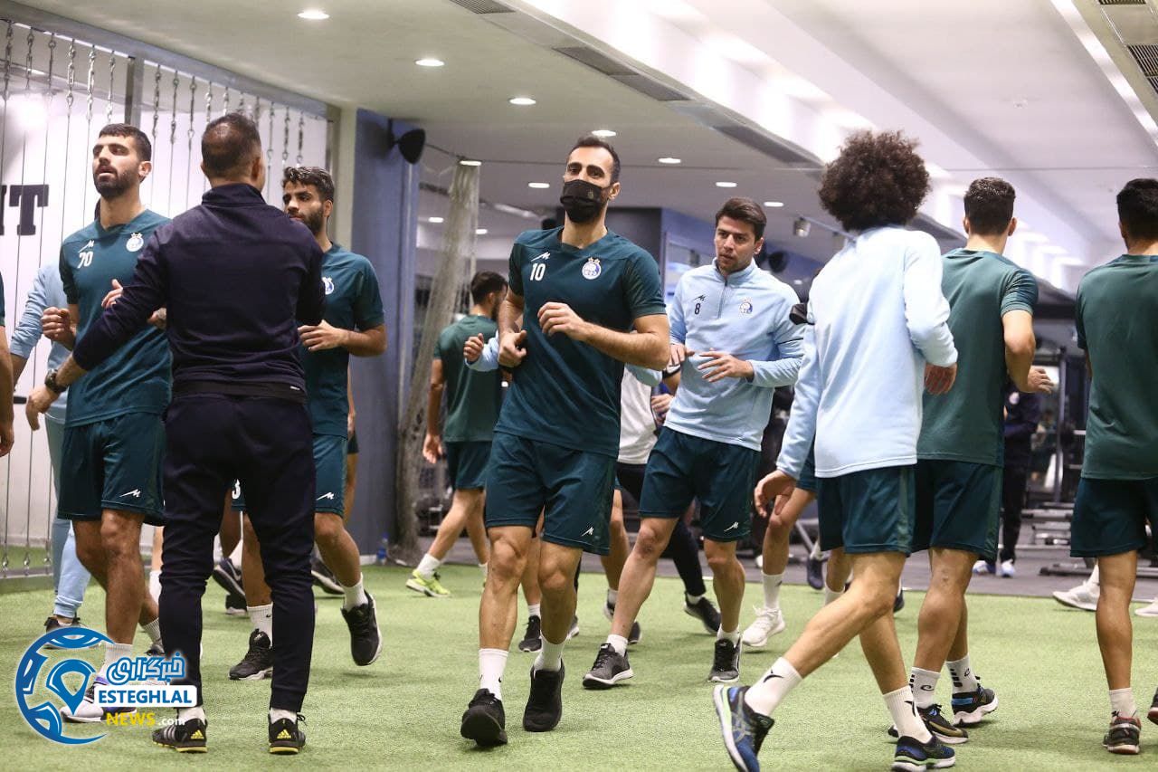 تمرین بدنسازی استقلال