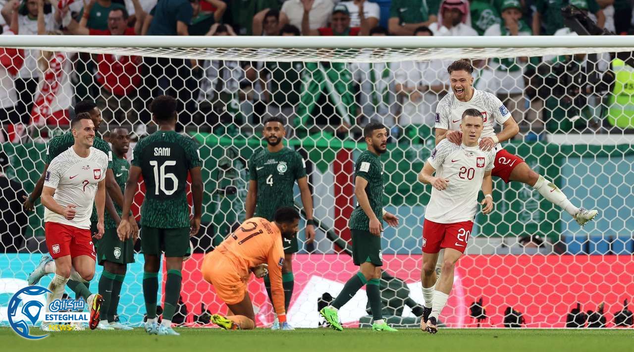 لهستان 2-0 عربستان&nbsp;