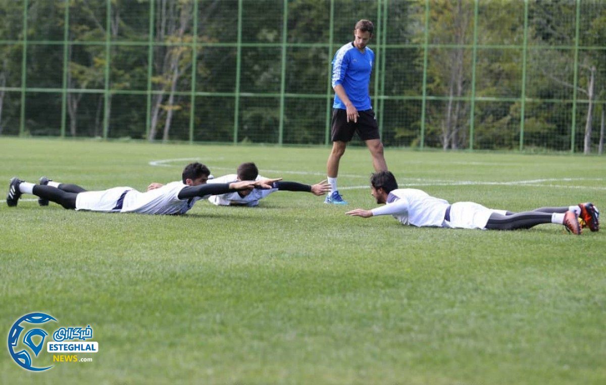 تمرین استقلال شنبه 30 تیر 1397