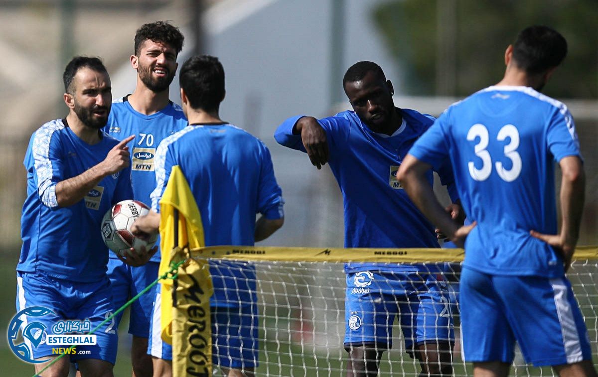 تمرین استقلال 21 فروردین 98