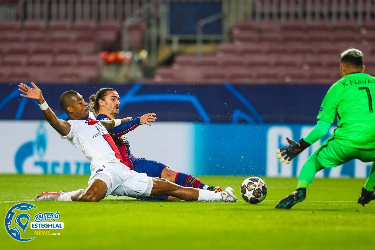 بارسلونا 1-4 پاری سن ژرمن