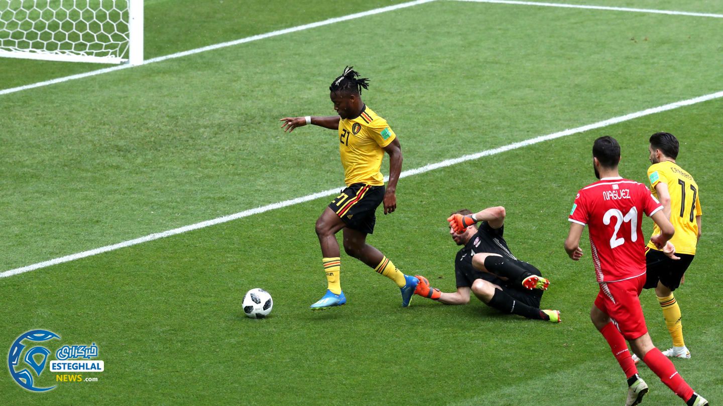 دیدار بلژیک و تونس