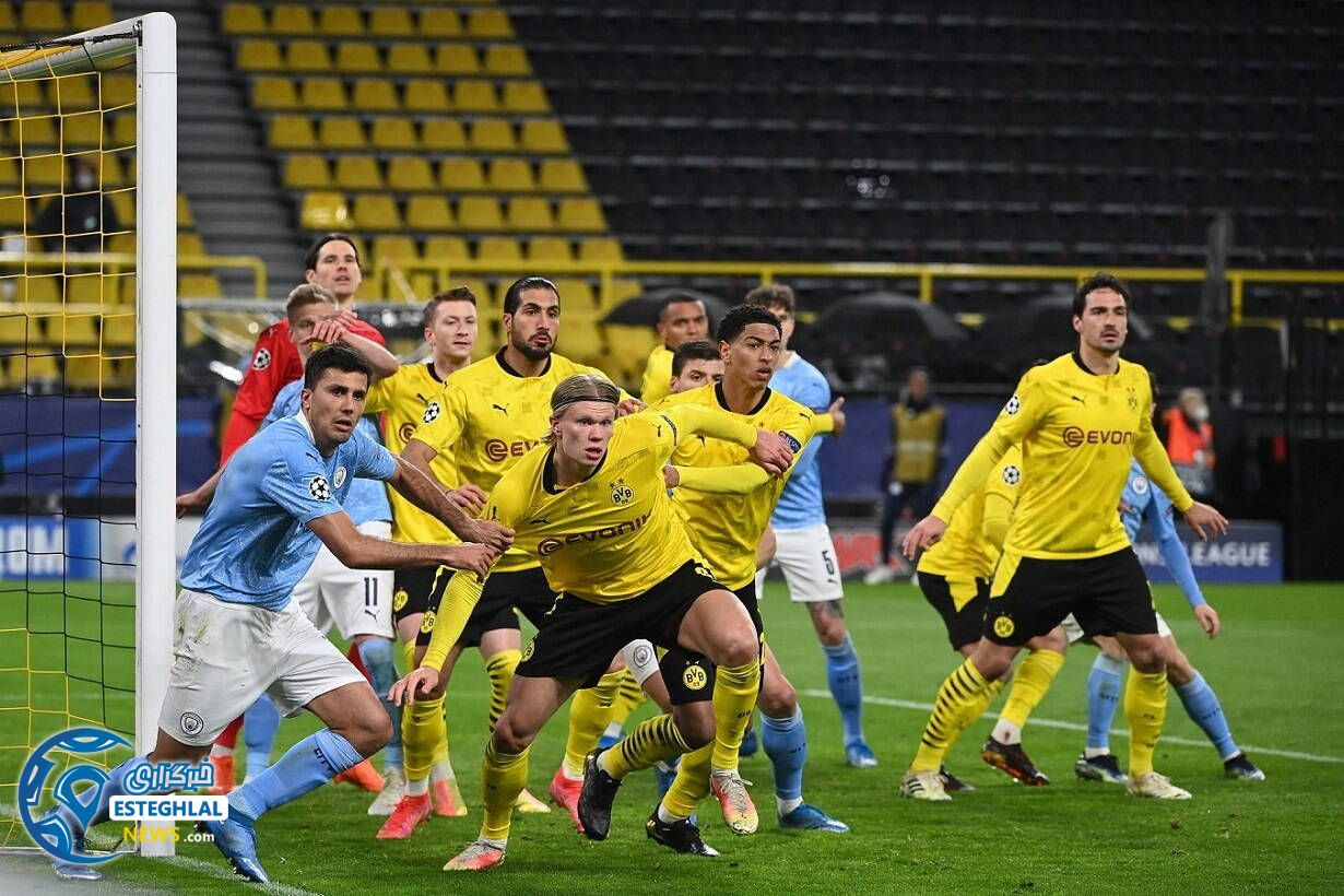 دورتموند 1-2 منچسترسیتی