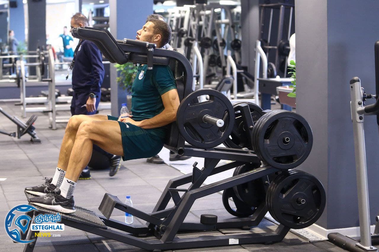 تمرین بدنسازی استقلال