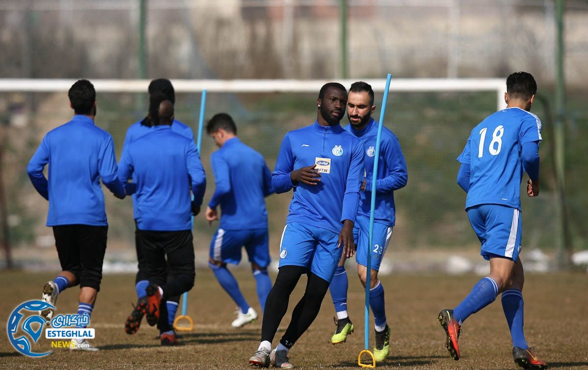 تمرین استقلال 27 بهمن  ماه 97