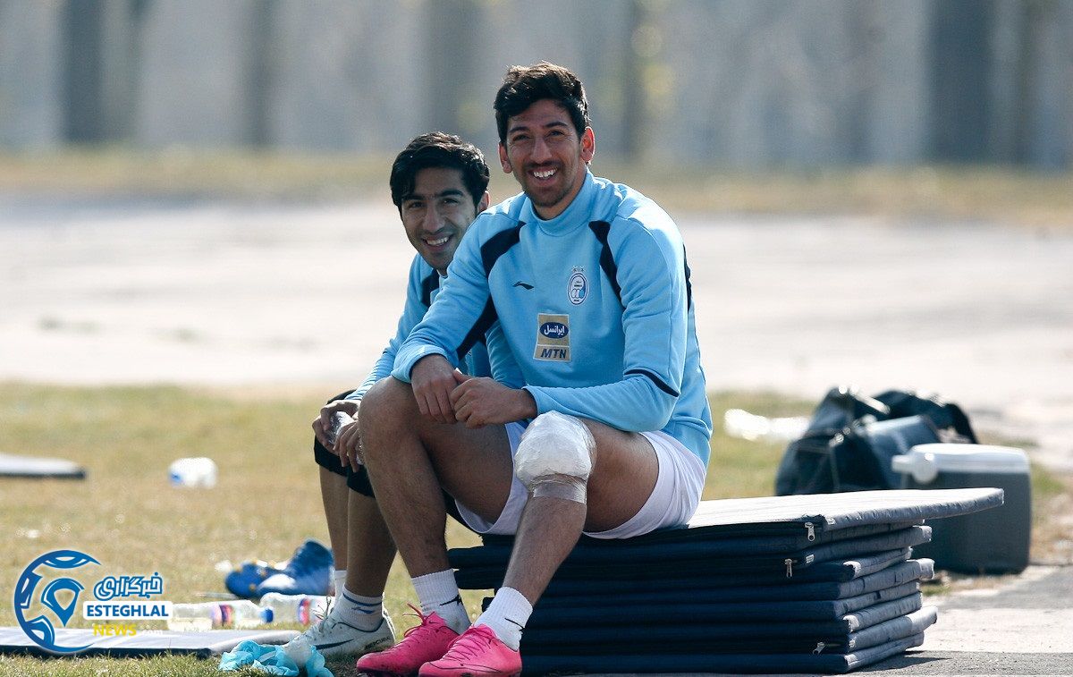 تمرین استقلال 3 بهمن  ماه 97