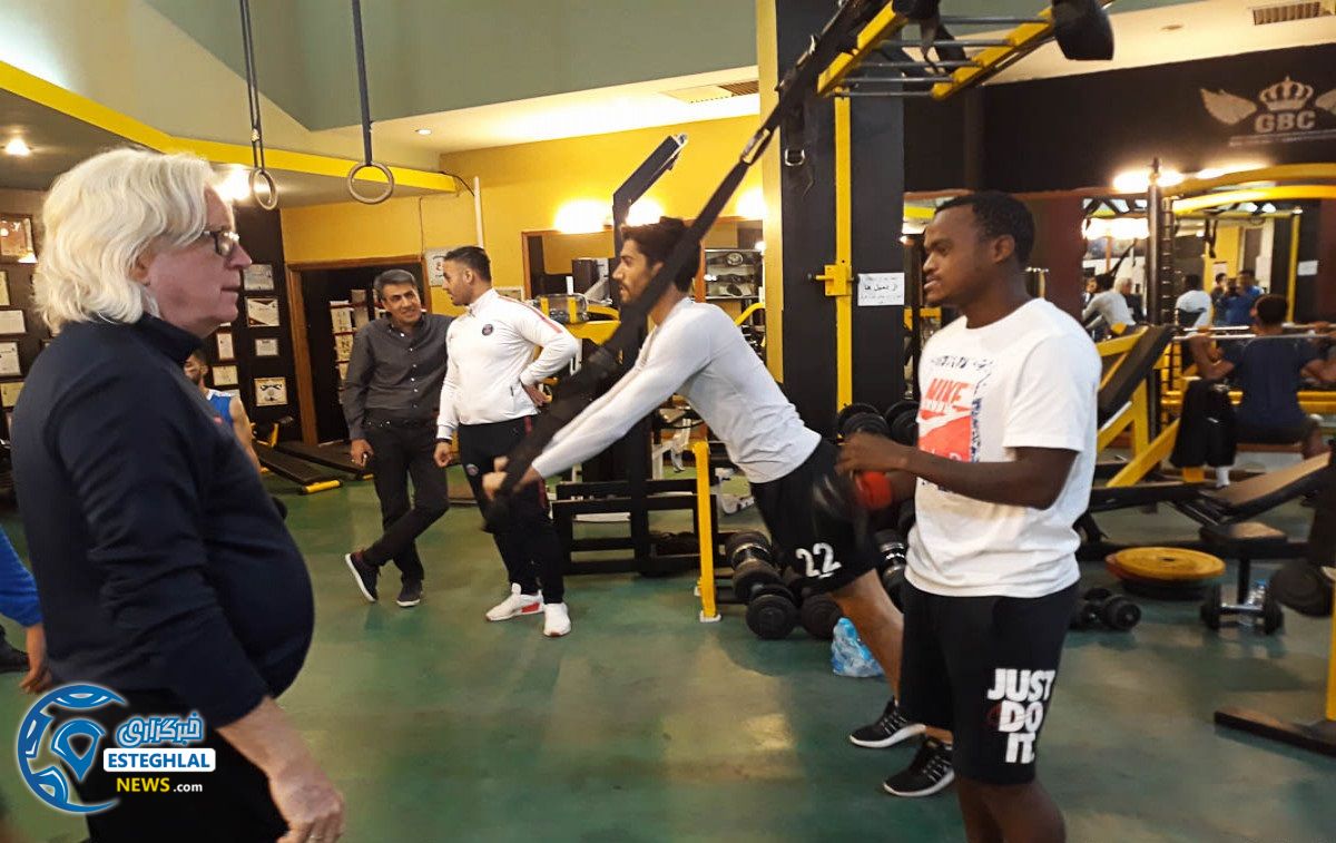 تمرین استقلال 8 اردیبهشت 98