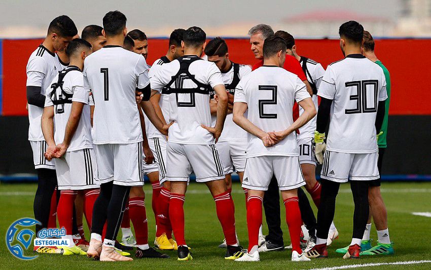 تمرین تیم ملی فوتبال در امارات بعد از دیدار با یمن